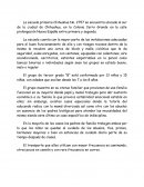 Perfil de grupo de tercer grado “B”