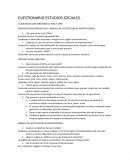 Resumen Estudios Sociales BACHILLERATO