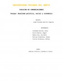 Ensayo: Realidad política, social y económica