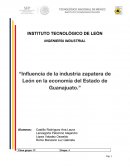 Influencia de la industria zapatera de León en la economía del Estado de Guanajuato
