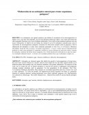 Elaboración de un antiséptico natural para tratar organismos patógenos