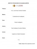 Fundamentos de investigación Titulo: Fintech investigación