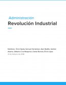 Administración. Revolución Industrial