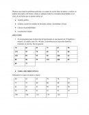 Plantear una situación problema aplicada a su campo de acción (base de datos)