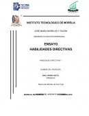 Concepto de habilidades directivas