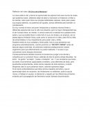 Reflexión del video “El Circo de la Mariposa”