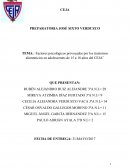 TEMA: “Factores psicológicos provocados por los trastornos alimenticios en adolescentes de 15 a 18 años del CEJA”