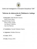 MÚLTIMETRO ANÁLOGO CASERO