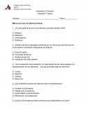 Evaluación civilización inca