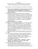 INDICACIONES Y CUESTIONARIO SOBRE SENTENCIA