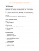 Publicidad y prom en marketing