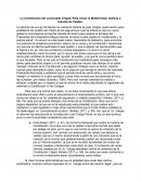 La Constitución del Licenciado Vargas, Para Llevar la Modernidad, Ineficaz y Carente de Validez.