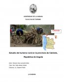 Estudio del turismo rural en la provincia de Cabinda, República de Angola