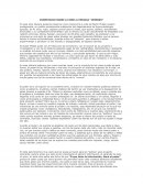 COMENTARIO SOBRE LA OBRA LITERARIA “CEREBRO”