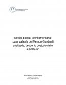 Luna caliente de Mempo Giardinelli analizada, desde lo postcolonial o subalterno
