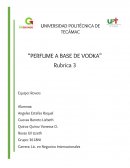 PERFUME A BASE DE VODKA