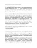 OPERACIONES DEL PRESUPUESTO DE INGRESOS CORRIENTE