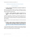 IMPORTANCIA Y PRINCIPALES DESAFIOS DEL TRANSPORTE