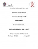 Ensayo IUPAC