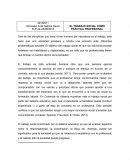 EL TRABAJO SOCIAL COMO PRÁCTICA PROFESIONAL