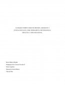 LAS BASES CURRICULARES DE HISTORIA, GEOGRAFÍA Y CIENCIAS SOCIALES, COMO HERRAMIENTA METODOLÓGICA, DIDÁCTICA Y ORGANIZACIONAL