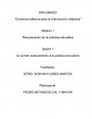 Módulo 1 Recuperación de la práctica educativa