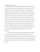 Metodología: Masacres de la selva