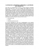 Seguridad alimentaria y nutricional y su estado