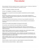 Microeconomia. Para estudiar