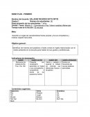 Plan de clases inglés