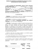 Modelo escritura constitutiva sa