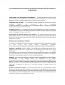 Las concepciones de los profesores de educación primaria sobre la enseñanza y el aprendizaje