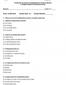 Evaluación La Mágica Historia del Ratoncito Perez s/r