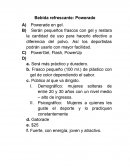 Bebida refrescante: Powerade