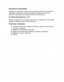 Actividad de evaluación Realiza la preparación de las acciones para realizar el diagnóstico de los sistemas eléctricos y electrónicos del vehículo automotriz