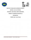 TRABAJO: VOLUMEN DE UNA BOTELLA