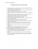 Cuestionario de Bienes y Derechos Reales
