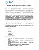 PROCESO ESTANDARIZADO DEL LAVADO DE UN AUTO