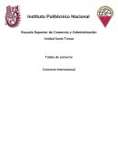 Comercio Tablas de comercio