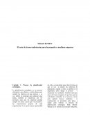 Síntesis del libro El arte de la mercadotecnia para la pequeña y mediana empresa