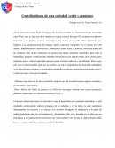 Contribuidores de una sociedad verde y consiente