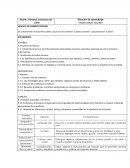 RESCATE DE SABERES PREVIOS: