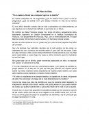 Mi Plan de Vida. “Si no sabes a dónde vas, cualquier lugar es tu destino”