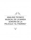 ANALISIS TECNICO MUSICAL DE LA BANDA SONORA DE LA PELICULA “EL PADRINO”