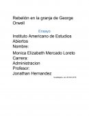 La rebelión en le granja ensayo