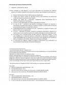 Descripción de Procesos Productos del FMV
