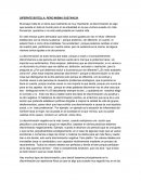 ENSAYO SOBRE LA DISCRIMINACIÓN