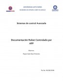 Sistemas de control Avanzado Documentación Robot Controlado por APP