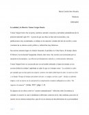 TLa soledad y la Muerte: Tomas Vargas Osorio