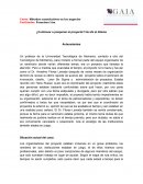 Posponer o cancelar el proyecto ensayo